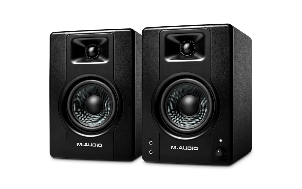 M-Audio BX4 4.5” Black Kevlar 120-Watt Multimedia Reference Monitors (Set)