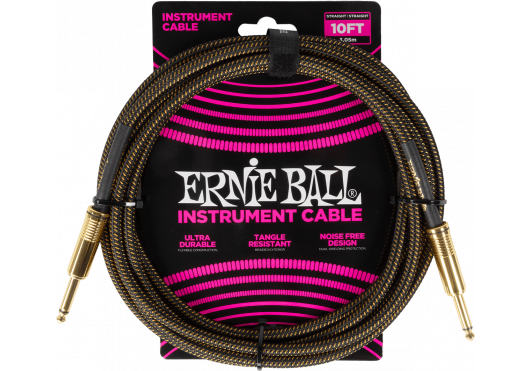 Ernie Ball EB6428 Jack/jack - 3m Pay Dirt 