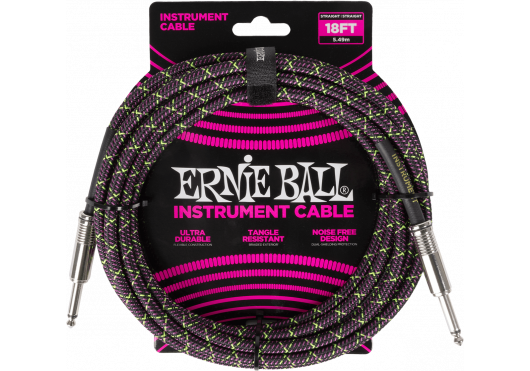 Ernie Ball 6431 Jack Mono Purple Python 5,5m
