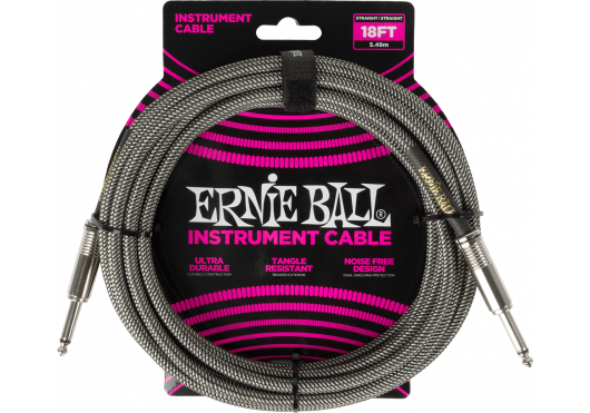 Ernie Ball 6433 Jack Mono Silver Fox 5,5m