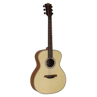 Bromo Appalachian Series auditorium guitar, amara ebony fb, natural  BAA2