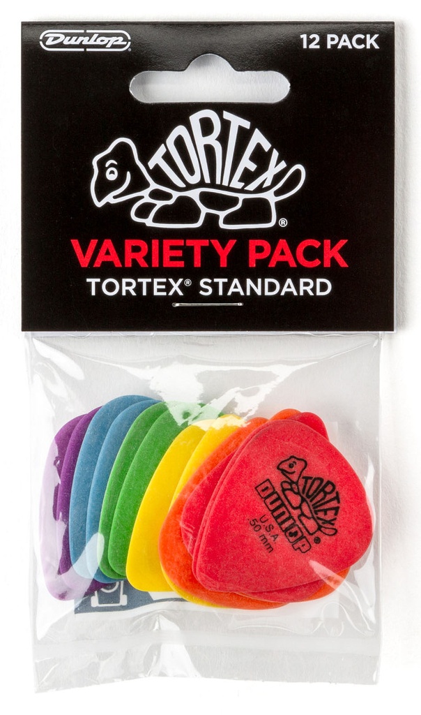 Dunlop PVP418 Variety Pack Tortex Standard (12)