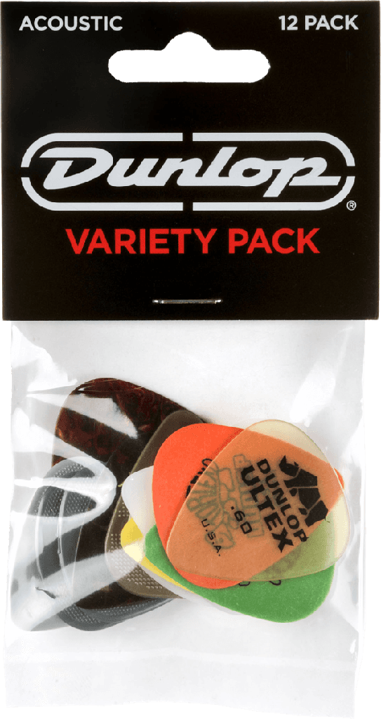 Dunlop PVP112 Variety Pack Acoustic (12)