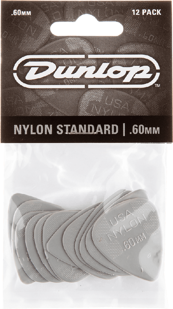 Dunlop 44P60 Nylon Standard .60mm (12)