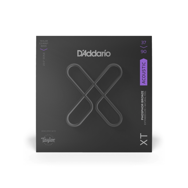 D'Addario XTB3790GS Taylor GS Mini PB Acoustic Bass Strings 37-90