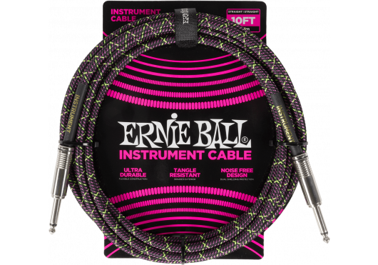 Ernie Ball 6427 Jack/jack - 3m Purple Python 