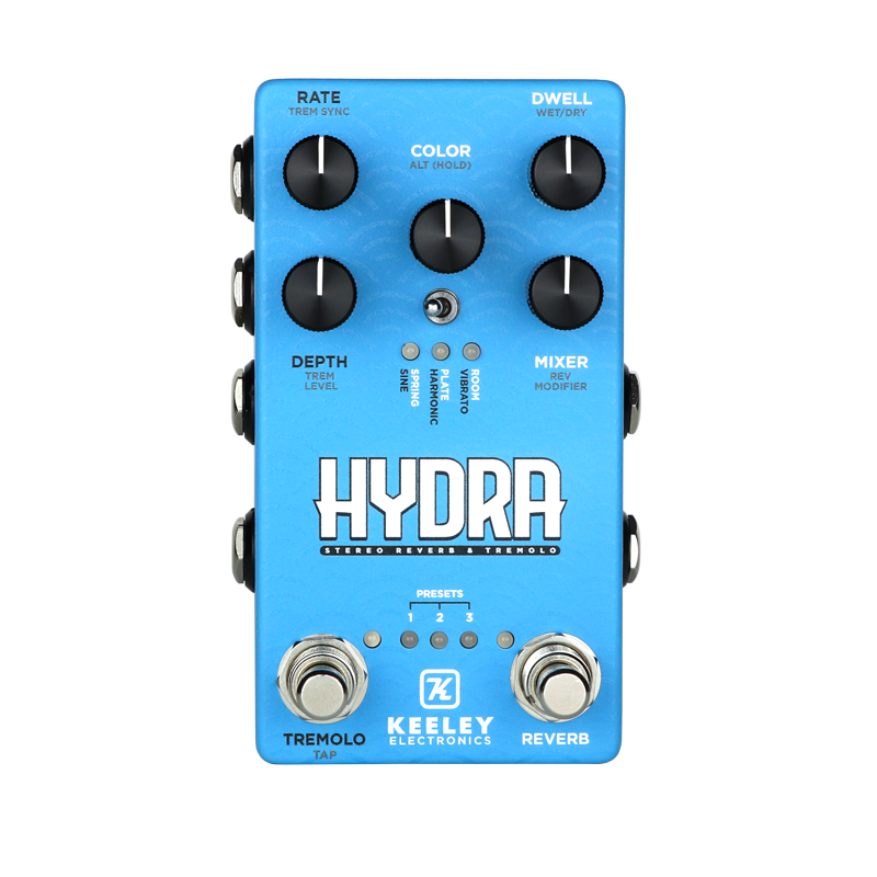 Keeley Hydra Stereo Reverb/Tremolo