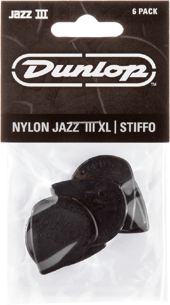 Dunlop 47PXLS Jazz III XL Black Stiffo (6)