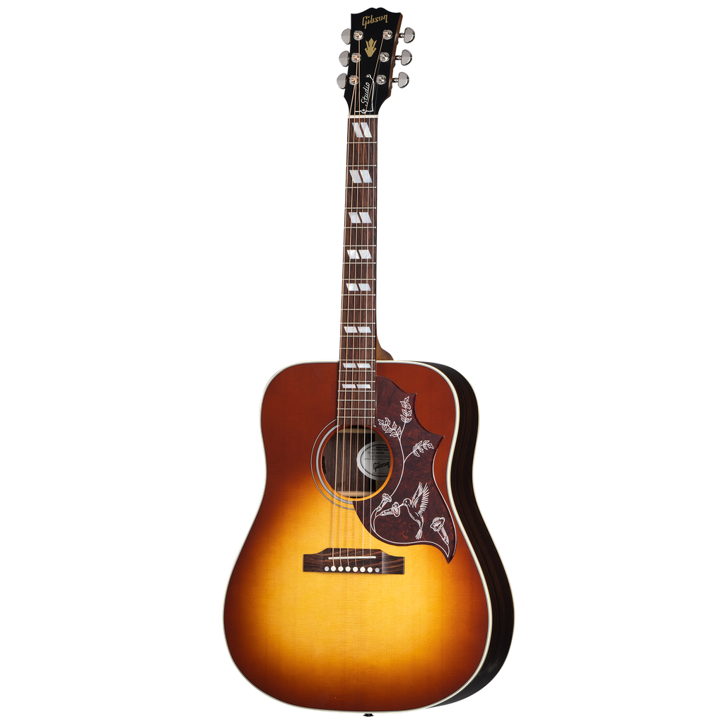 Gibson Hummingbird Studio Rosewood Satin Rosewood Burst