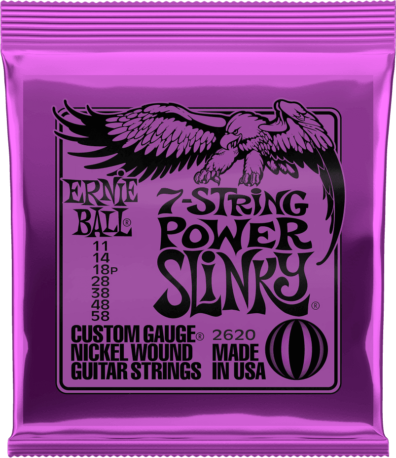 Ernie Ball 2620 Power Slinky 7-string 11-58
