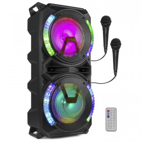 Fenton LIVE280 Karaoke Station 2x 8” + Micro's