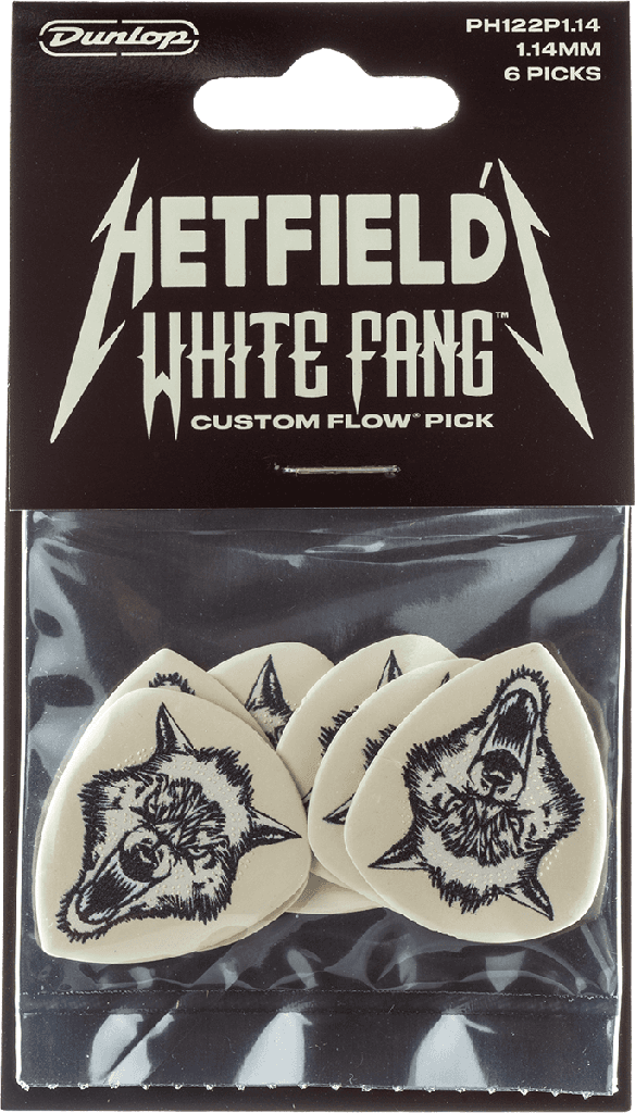 Dunlop PH122P114 Hetfield's White Fang 1.14 (6)