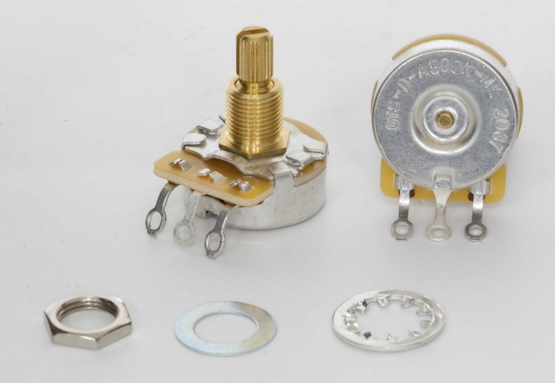 TAD CTS 500K Vintage Audio Taper (30% LOG) Medium Shaft CTS-D-A500K-MK 