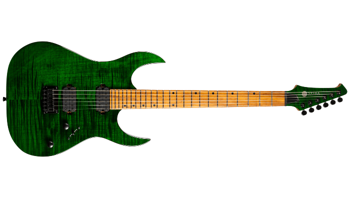 Spira Guitars S-450 TGR Transparent Green