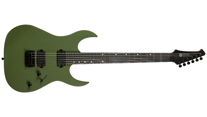 Spira Guitars S400 MGR Satin Dark green