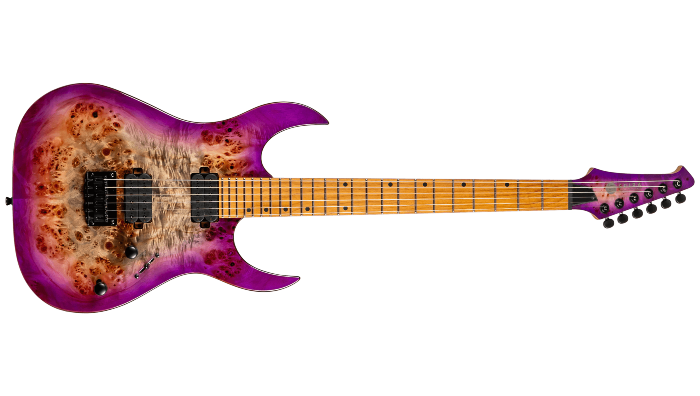 Spira Guitars S450 TPP Transparent purple