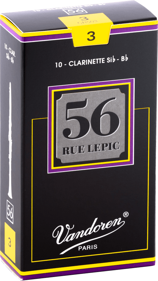 Vandoren Klarinet Si B N°3 Rue Lepic