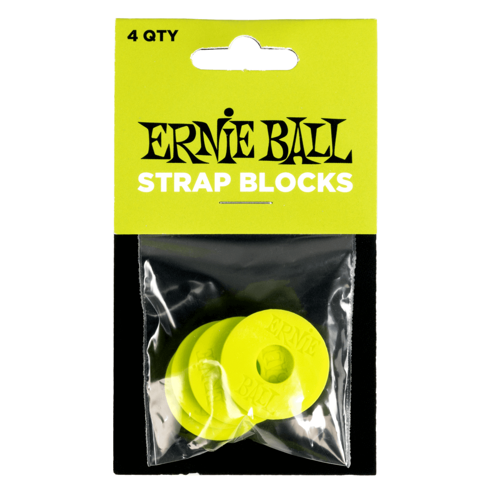 Ernie Ball 5622 Strap Blocks Green 