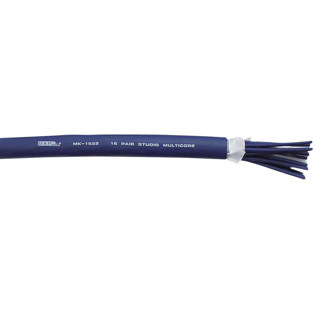 DAP MK-1622 16 Pair Studio Multicore - blue jacket - Price per metre