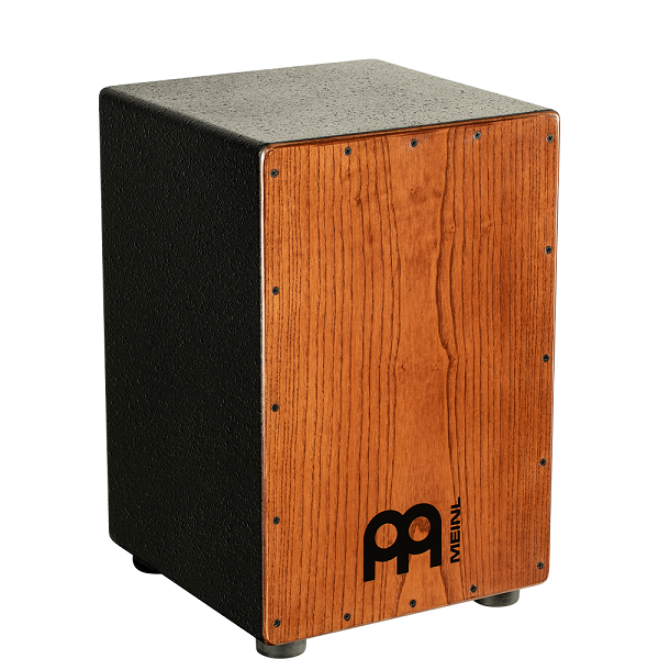 Meinl HCAJ1AWA MN CAJON BLACK/WHITE ASH FRONT
