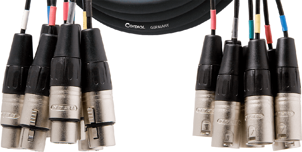Cordial CML8-0FM5C Multikabel XLR 8 XLR Male - 8 XLR Female 5 Meter