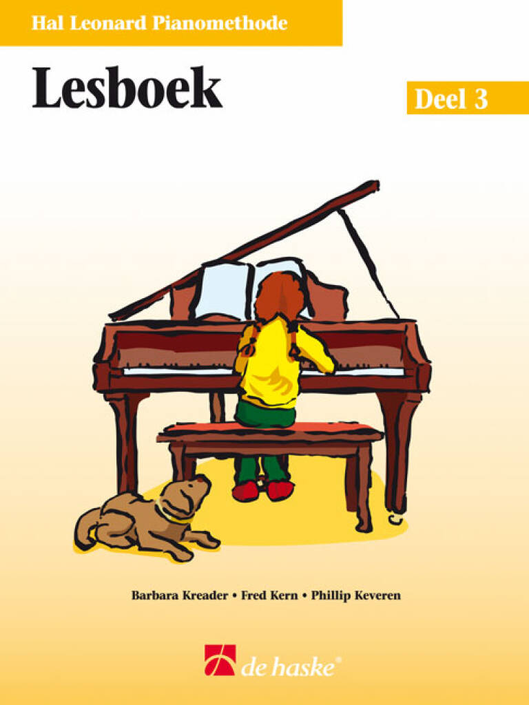 Hal Leonard Pianomethode Lesboek Deel 3