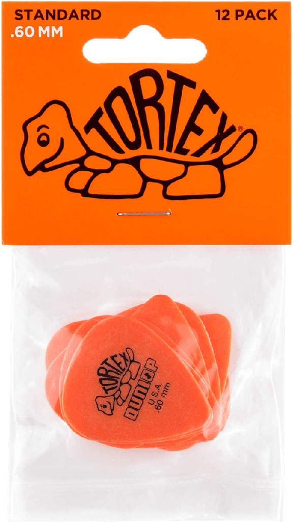 Dunlop 418P60 Tortex Standard .60mm (12)