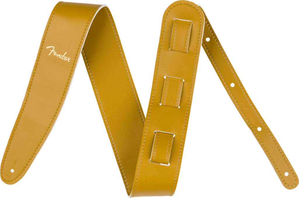 Fender Vegan Leather Strap Butterscotch 2.5" Microfiber