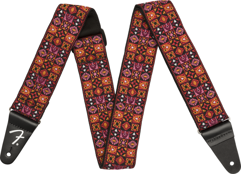 Fender Festival Strap Red Mosaic