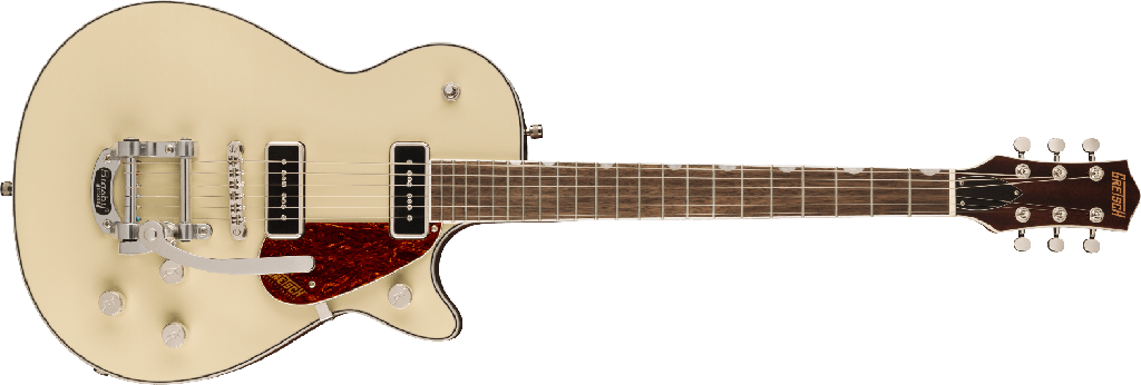 Gretsch G5210T-P90 Electromatic® Jet™ Two 90 Single-Cut with Bigsby®, Laurel Fingerboard, Vintage White