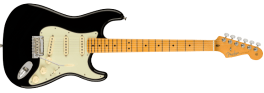 Fender American Professional II Stratocaster®, Maple Fingerboard, Black