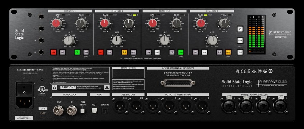 SSL Pure Drive Quad