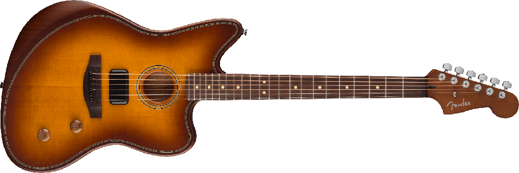 Fender Acoustasonic Standard Jazzmaster Honey Burst