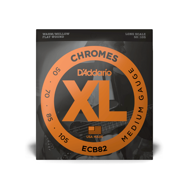 D'Addario ECB82 50-105 Chromes Flatwound