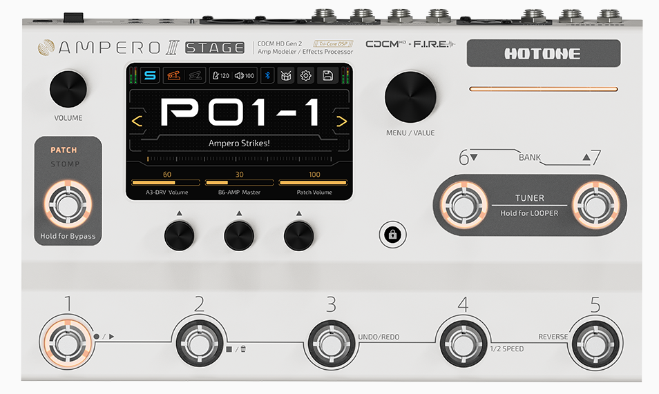 Hotone MP380 Ampero II Stage