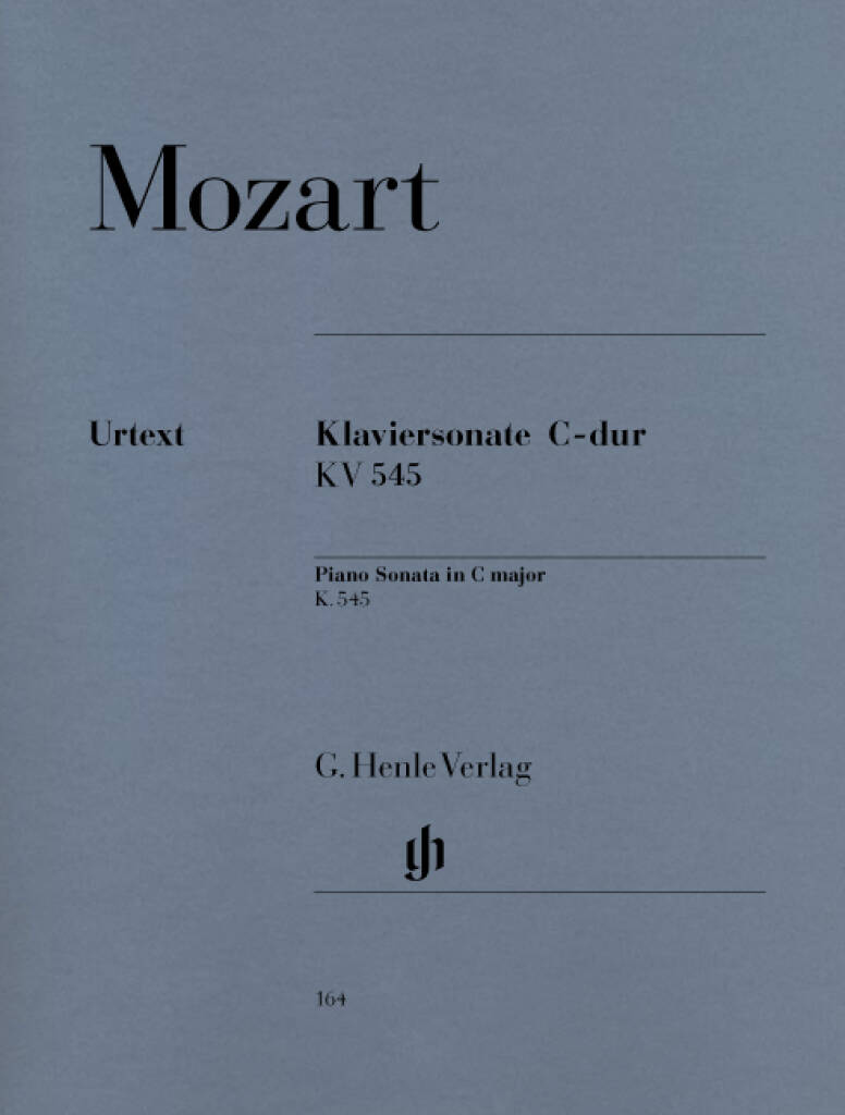 Mozart Klaviersonate C-Dur KV. 545