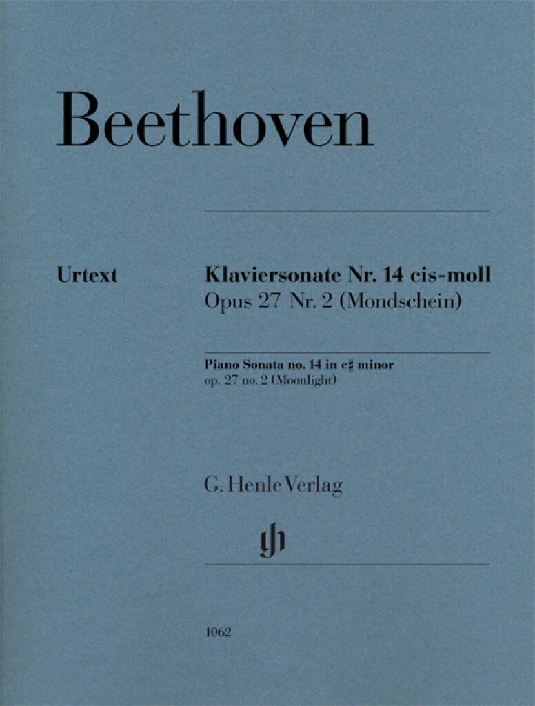 Beethoven Klaviersonate Nr. 14 cis-moll op. 27 Nr. 2