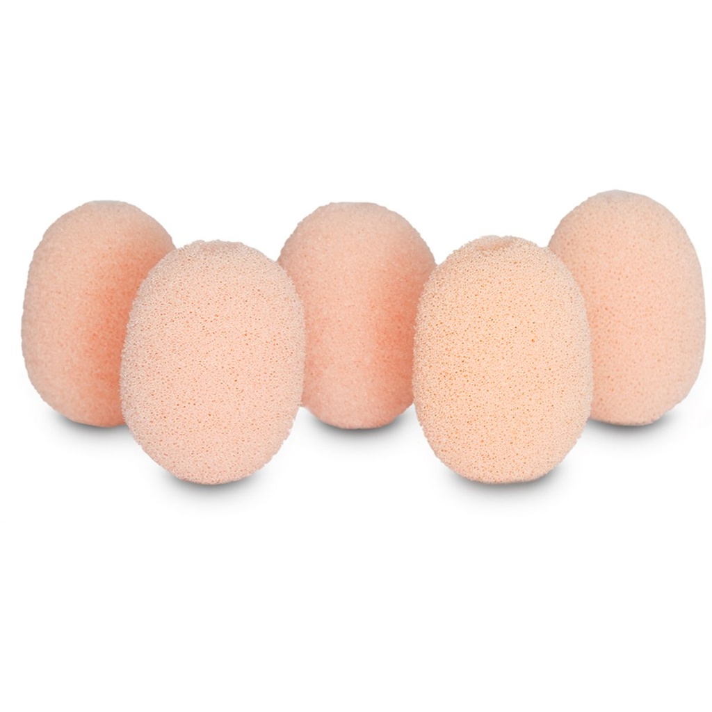 Rycote Lavalier Foams Beige (10 Packs Of 5)
