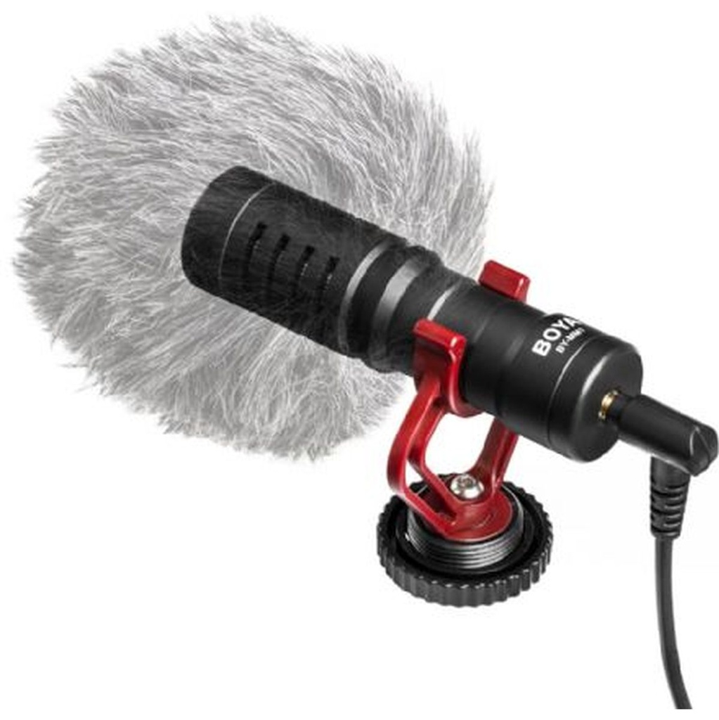 Boya Universal Compacte Shotgun Directional Microphone BY-MM1