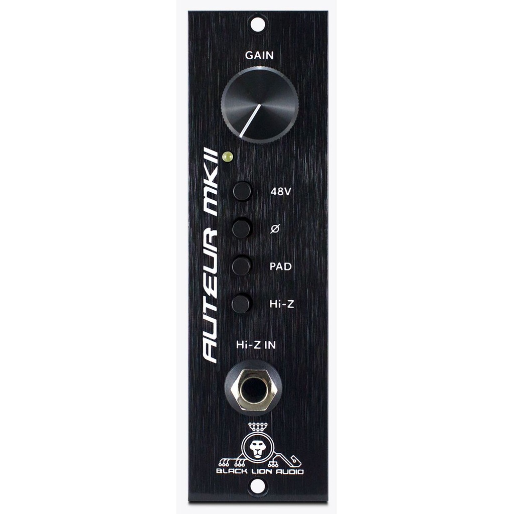 Black Lion Audio Auteur MkII 500 Microphone Preamp