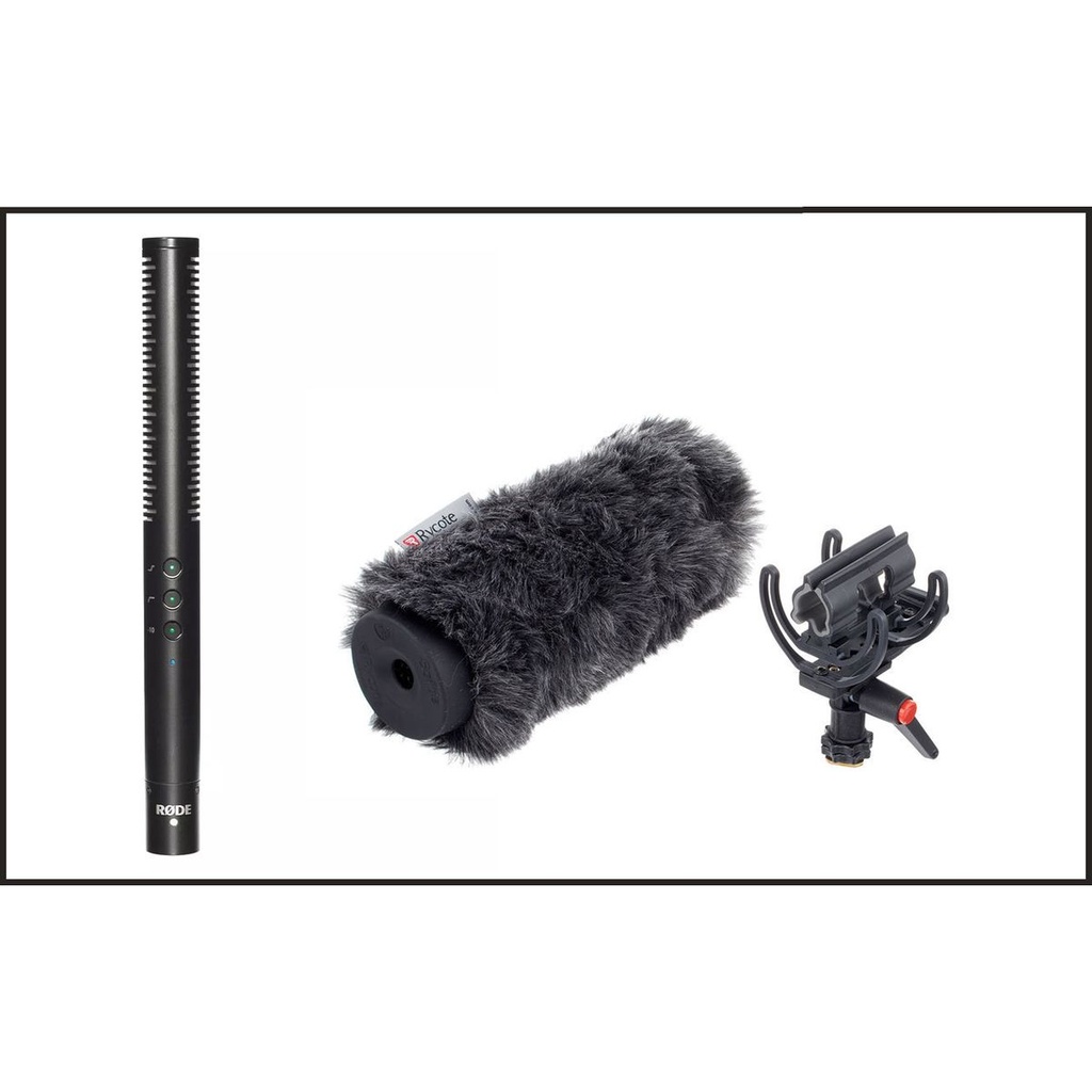 RØDE NTG-4 And Rycote Softie Kit Bundel (RY033394)