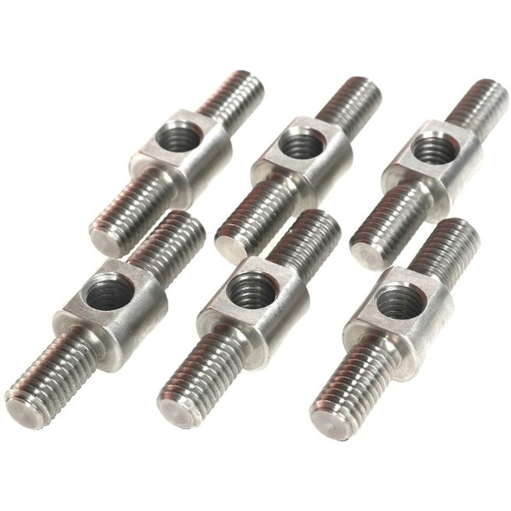 9.Solutions 5/8&amp;quot; Rod Connectors (Set Of 6)