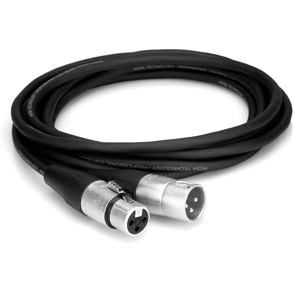 Hosa HXX-050 Pro Balancedint.con Rean XLR3F To XLR3M 50FT