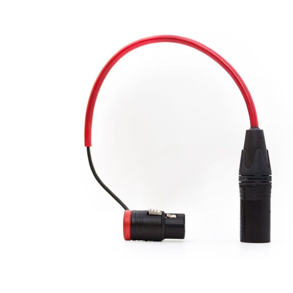 Rycote Cable XLR-3M To Angled XLR-3F 260mm