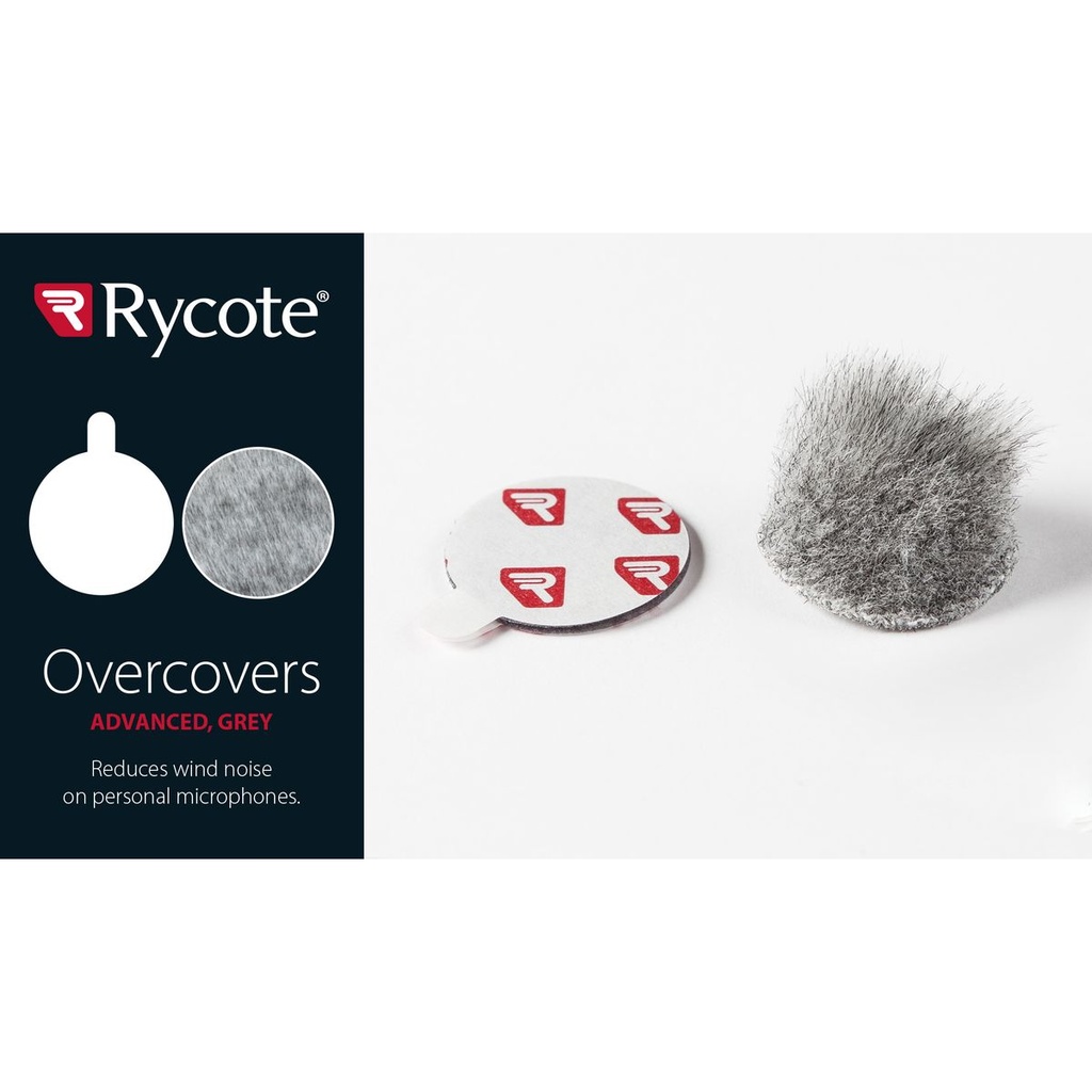 Rycote Overcovers Adv Grey (Master Carton Of 10 X Packs)
