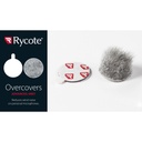 Rycote Overcovers Adv Fur Discs Only Grey (Bag Of 100)