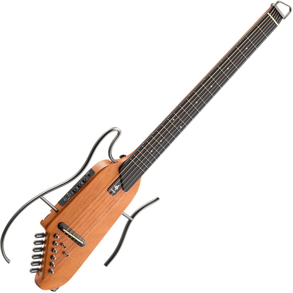 DONNER Hush-I Guitar - Mahogany