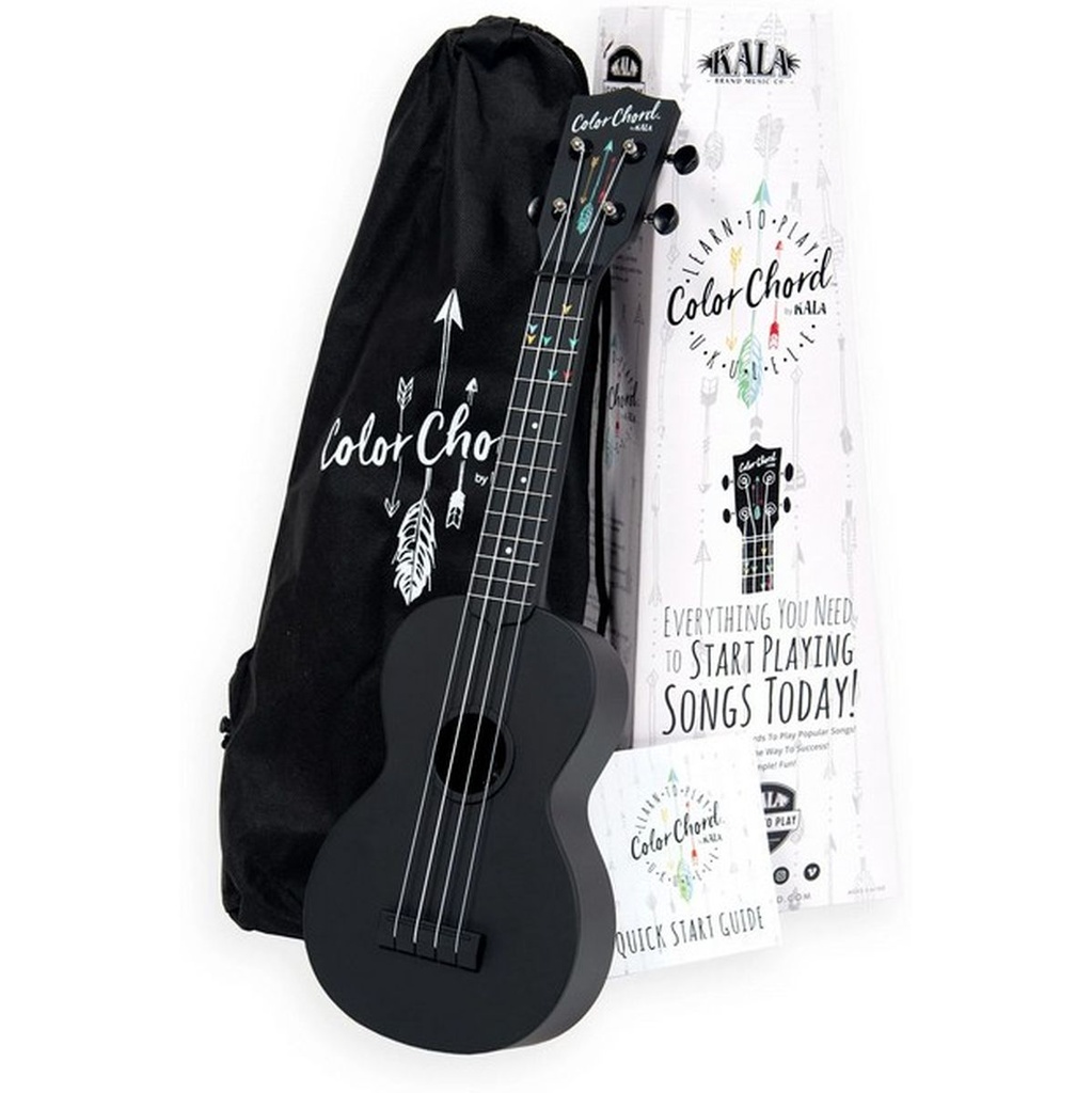 Kala Learn To Play Color Chord Ukulele Starter Kit