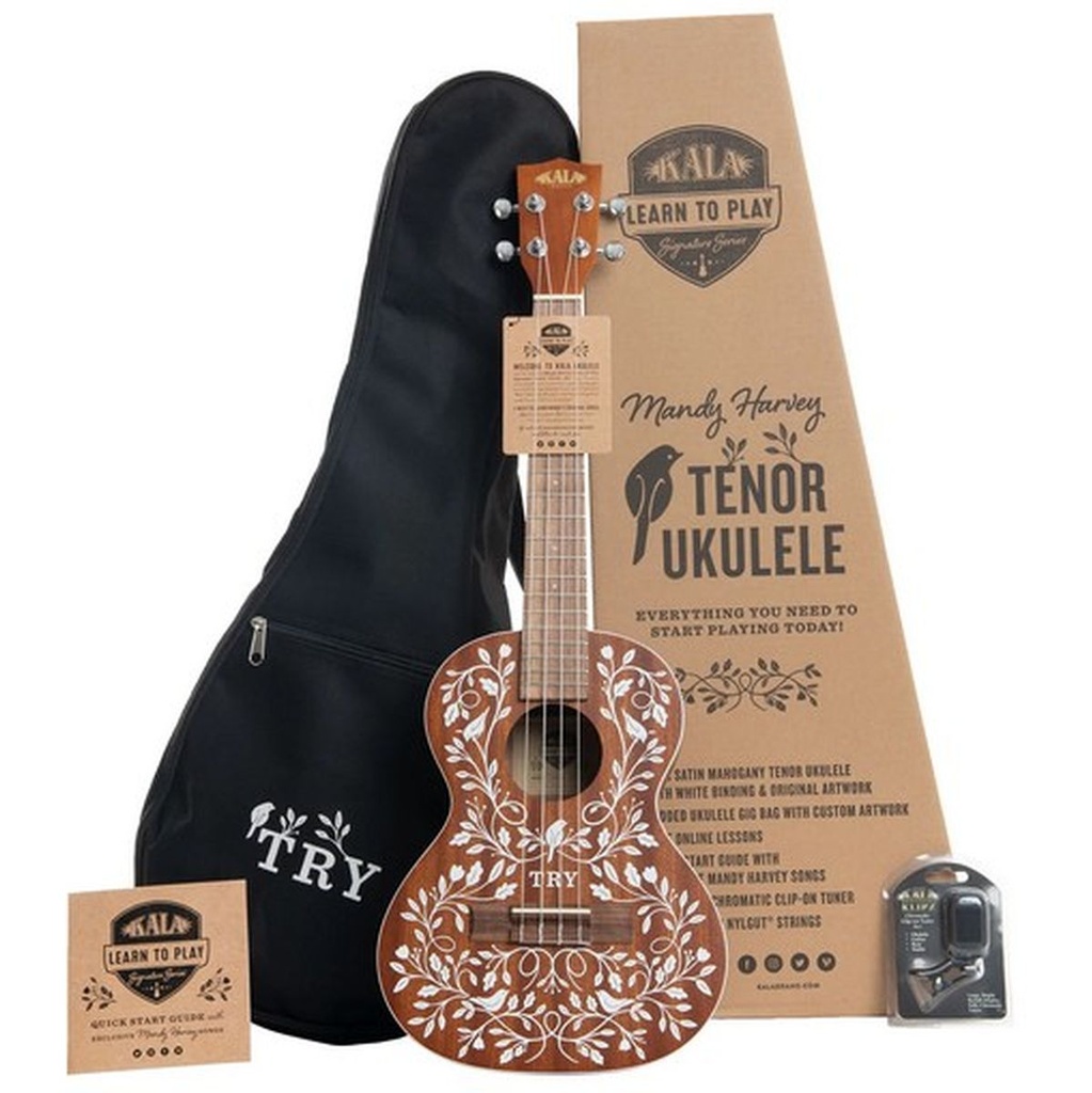 Kala Mandy Harvey Learn To Play Signature Series Tenor Ukulele