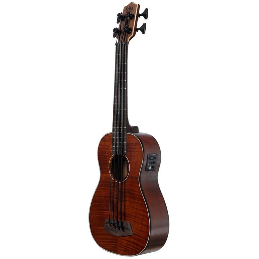 Kala Exotic Mahogany Left-Handed Acoustic-Electric U-BASS